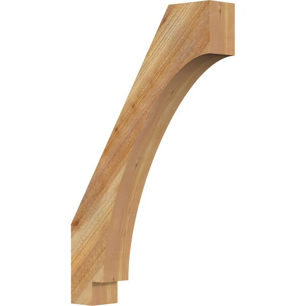 Ekena Millwork 4"W x 20"D x 32"H Imperial Rough Sawn Knee Brace, Western Red Cedar BRC04X20X32IMP00RWR - main